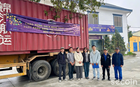 Secoin khởi đầu năm Ất Tỵ 2025 với những lô Gạch Ngói Nghệ thuật đến các Dự án lớn và Xuất khẩu đi nhiều Quốc gia